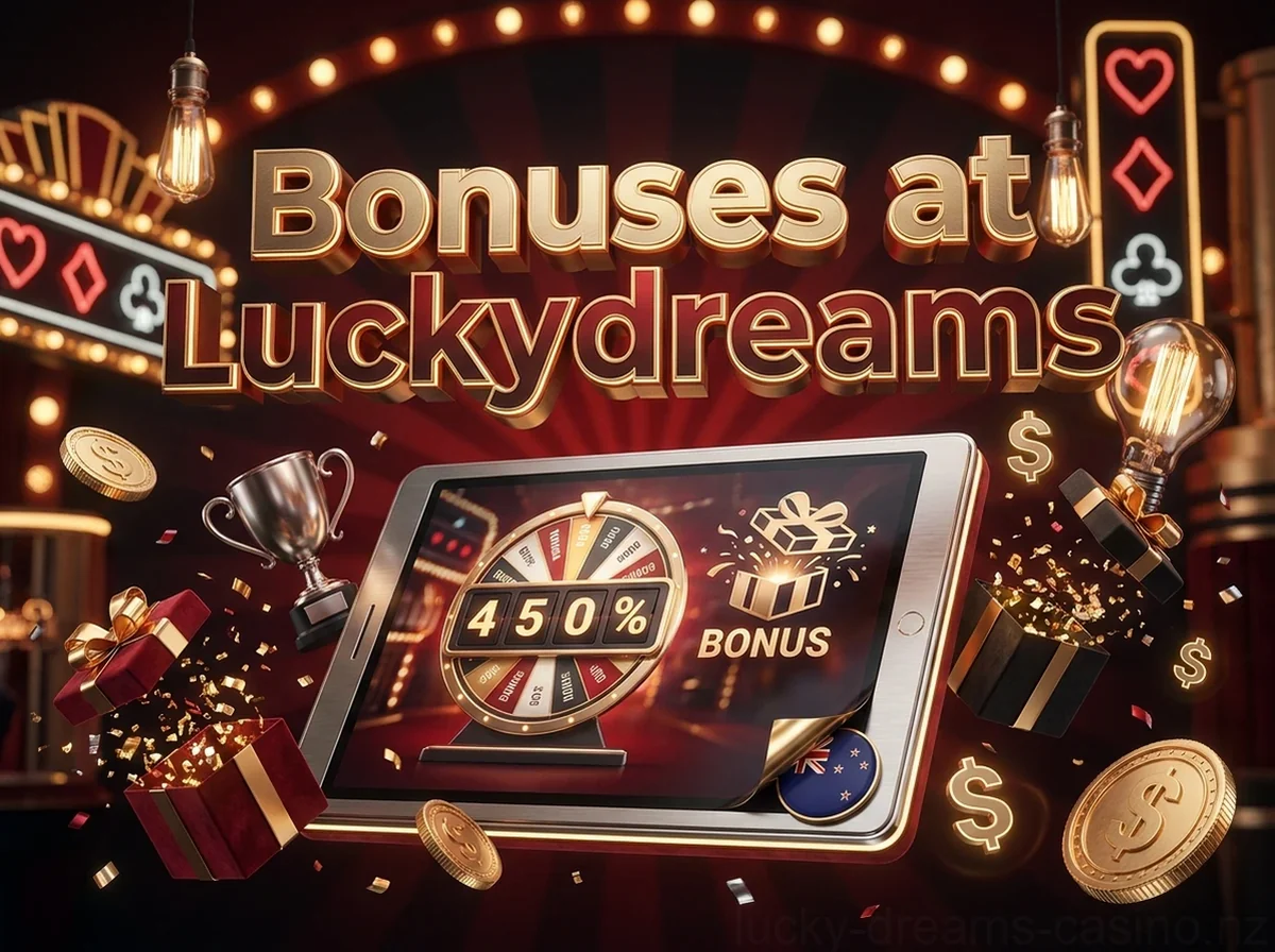 Bonuses at Luckydreams